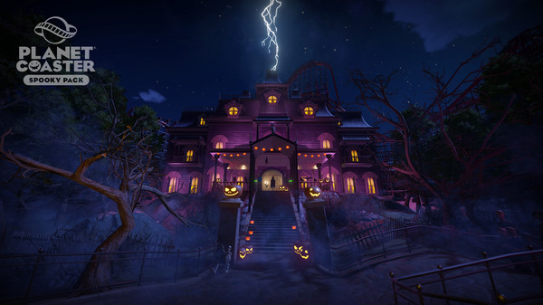 Скриншот из Planet Coaster - Spooky Pack
