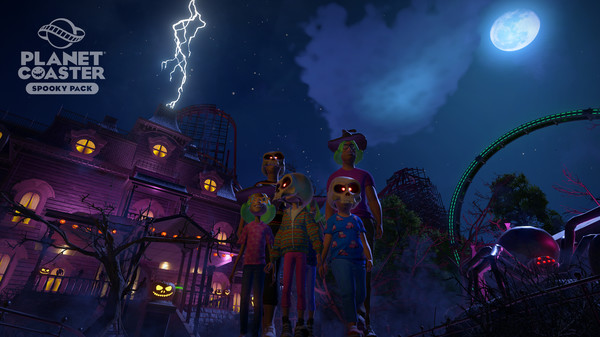 Скриншот из Planet Coaster - Spooky Pack