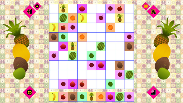 Скриншот из Fruit Sudoku???? 2