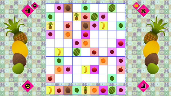 Скриншот из Fruit Sudoku???? 2