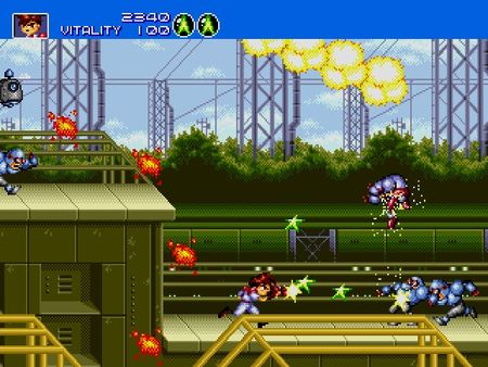 Скриншот из Gunstar Heroes