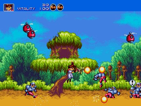 Скриншот из Gunstar Heroes