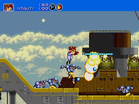 Скриншот из Gunstar Heroes