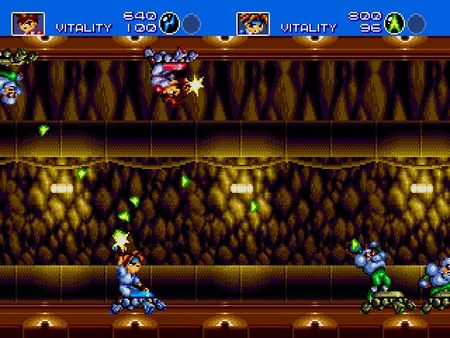 Скриншот из Gunstar Heroes