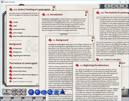 Скриншот из Fantasy Grounds - Feasting at Lanterngeist (5E)