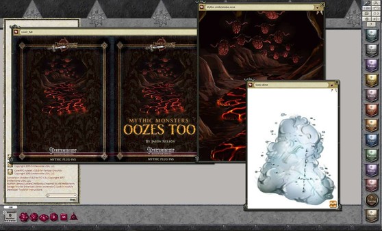Скриншот из Fantasy Grounds - Mythic Monsters #6 - Oozes Too (PFRPG)