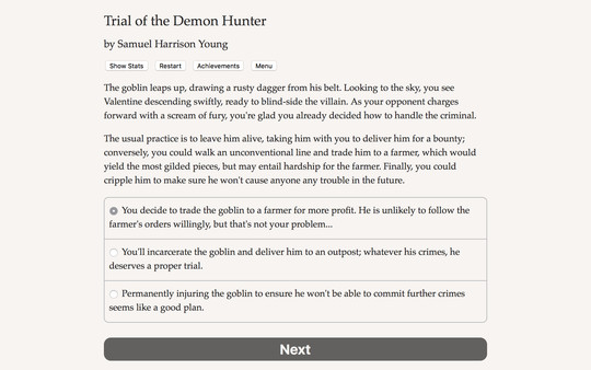 Скриншот из Trial of the Demon Hunter Скриншот из Trial of the Demon Hunter