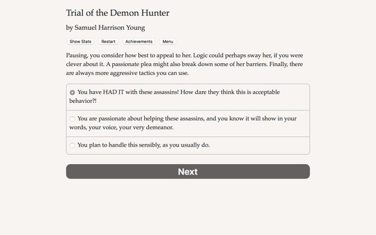 Trial of the Demon Hunter recommended requirements