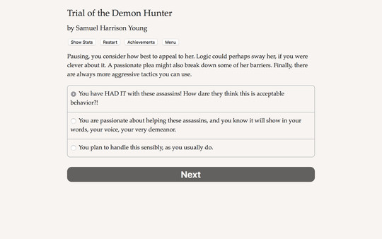 Скриншот из Trial of the Demon Hunter Скриншот из Trial of the Demon Hunter