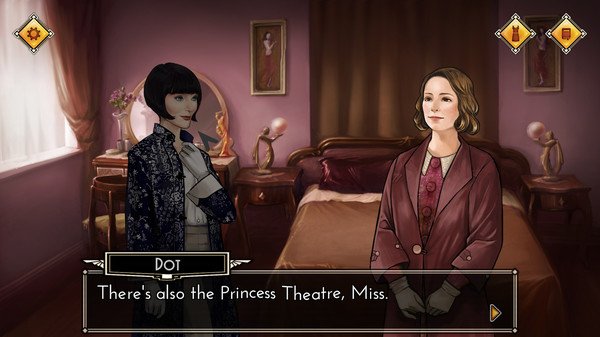 Miss Fisher and the Deathly Maze game for Linux 1