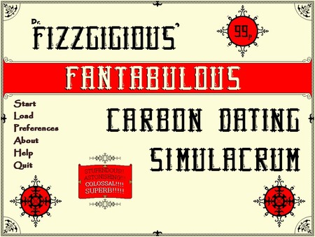 Dr. Fizzgigious' Fantabulous Carbon Dating Simulacrum recommended requirements