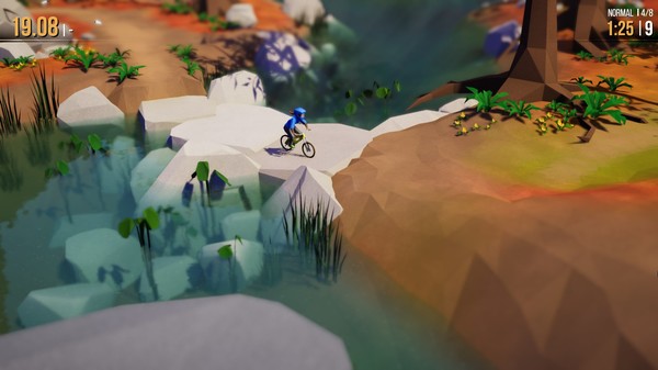 Lonely Mountains: Downhill game for Linux 1
