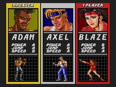 Streets of Rage minimum requirements