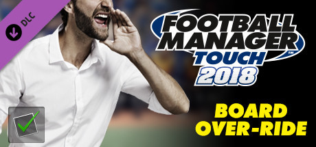 Football Manager Touch 2018 - Board-Override cover art