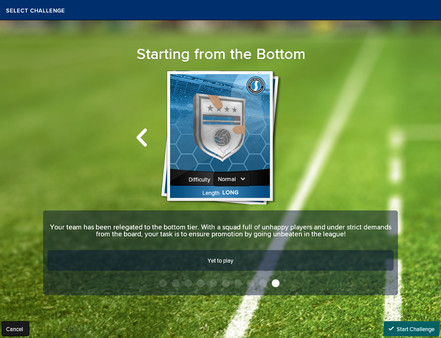 Скриншот из Football Manager Touch 2018 - Starting from the Bottom Challenge