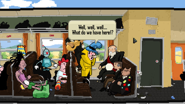 Detective Case and Clown Bot in: The Express Killerfor windows and Linux 1