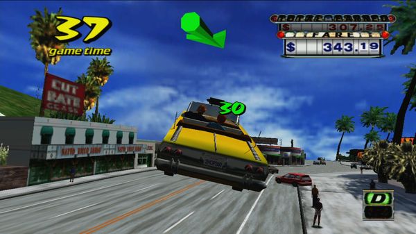 Crazy Taxi game for Linux 1