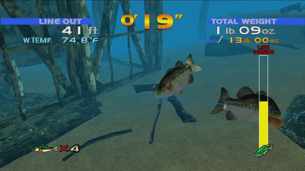 Скриншот из SEGA Bass Fishing