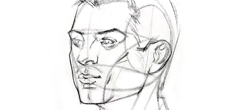 Portrait Drawing Fundamentals Course: How to Draw the Head from Any Angle cover art