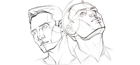 Portrait Drawing Fundamentals Course: How to Draw the Head from Extreme Angles cover art