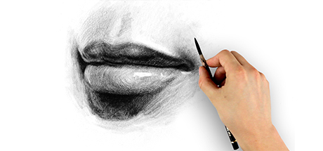 Portrait Drawing Fundamentals Course: How to Draw Lips – Step by Step cover art