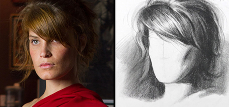 Portrait Drawing Fundamentals Course: How to Draw Hair – Step by Step cover art