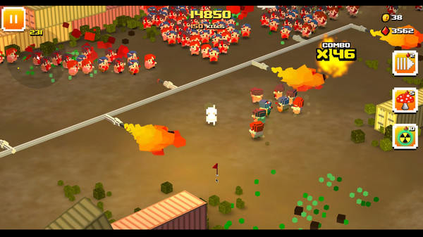 Скриншот из Zombie Bloxx