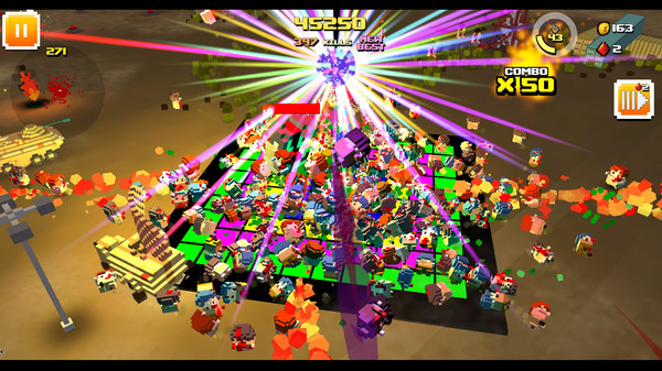 Скриншот из Zombie Bloxx