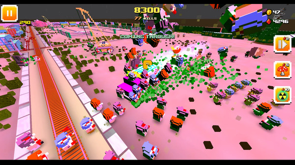 Скриншот из Zombie Bloxx