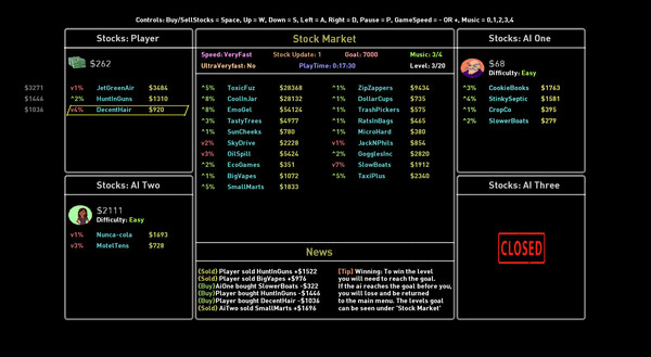 StockUp minimum requirements