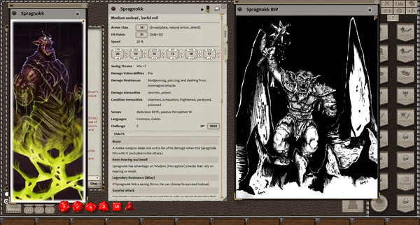 Скриншот из Fantasy Grounds - Slaughter at Splinterfang Gorge (5E)