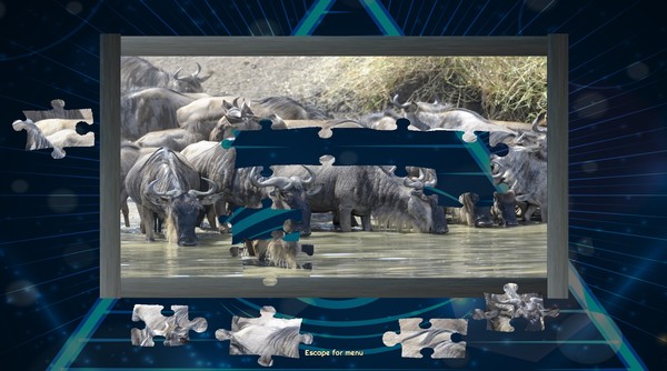 Скриншот из Trials of the Illuminati: Amazing Wildlife Jigsaws
