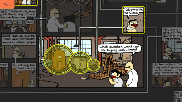 Meanwhile: An Interactive Comic Book game for windows Pc 1
