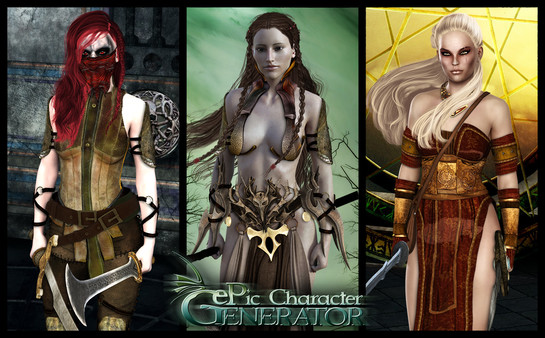 【图】ePic Character Generator – Season #2: Female Barbarian(截图2)