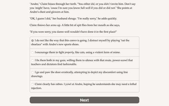 Choice of the Catfor windows and Linux 1
