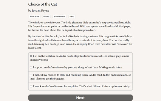 Choice of the Cat for linux