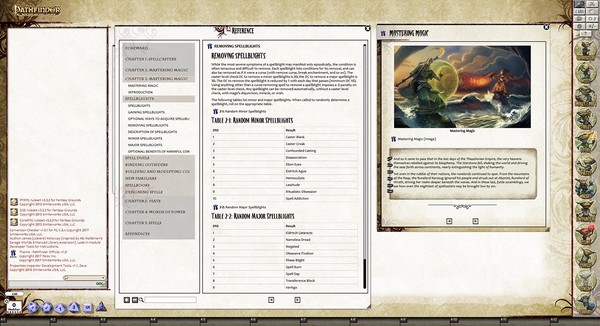 Скриншот из Fantasy Grounds - Pathfinder RPG - Ultimate Magic (PFRPG)