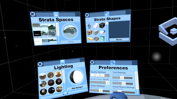 Скриншот из Strata Spaces VR