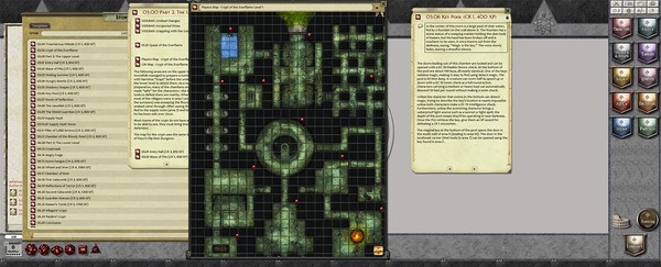 Скриншот из Fantasy Grounds - Pathfinder RPG - Crypt of the Everflame (PFRPG)