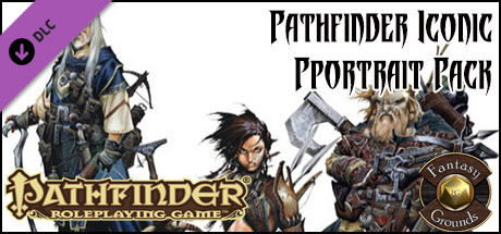 Fantasy Grounds - Pathfinder Iconic Portrait Pack (PFRPG)