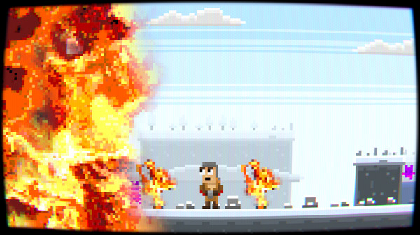 Скриншот из Mulletman and the Molemen