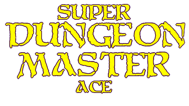 Super Dungeon Master Ace RPG Logo