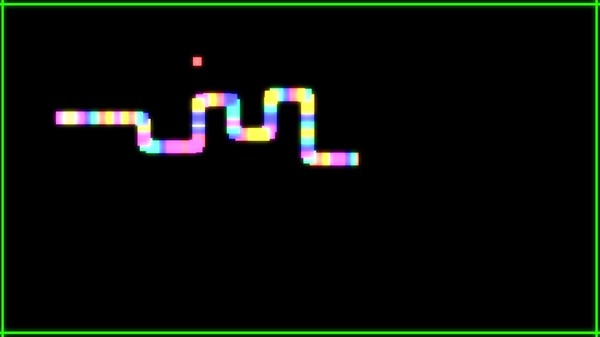 Скриншот из Rainbow Snake