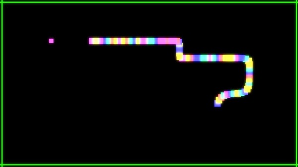 Скриншот из Rainbow Snake