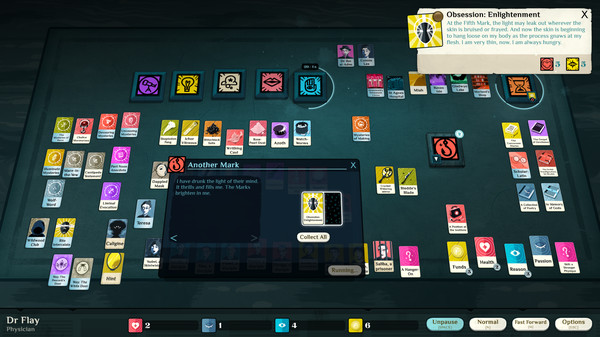 Скриншот из Cultist Simulator