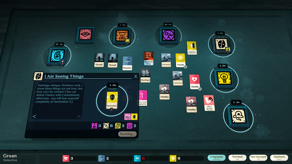 Скриншот из Cultist Simulator
