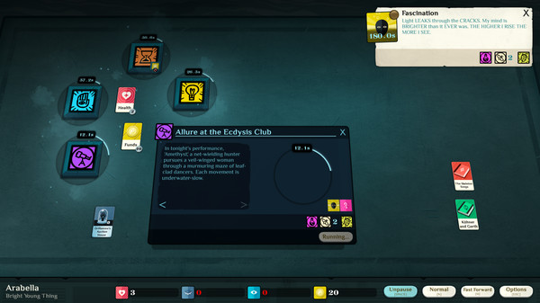 Скриншот из Cultist Simulator