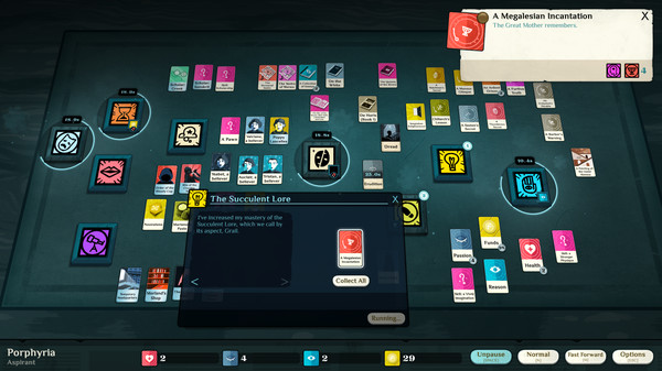 Скриншот из Cultist Simulator