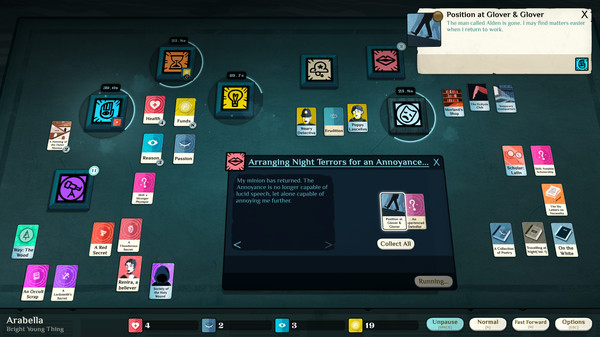 Скриншот из Cultist Simulator