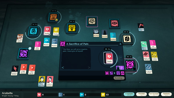 Скриншот из Cultist Simulator